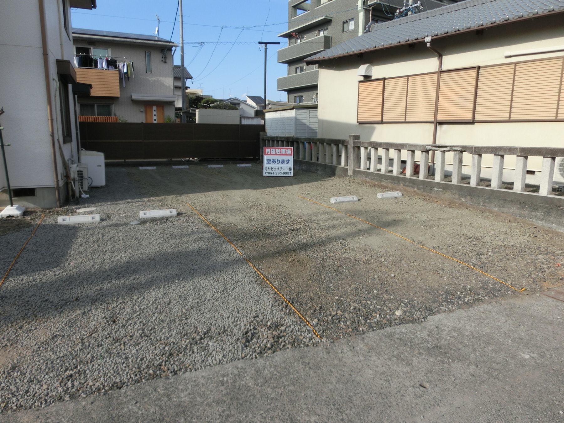 葵区巴町　月極駐車場